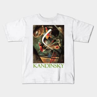 White Line (1920) by Wassily Kandinsky Kids T-Shirt